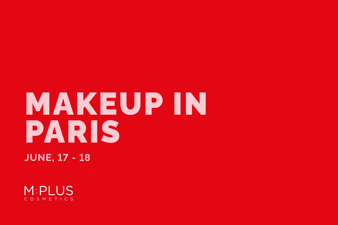 MakeUp in Paris 2026 Event Banner